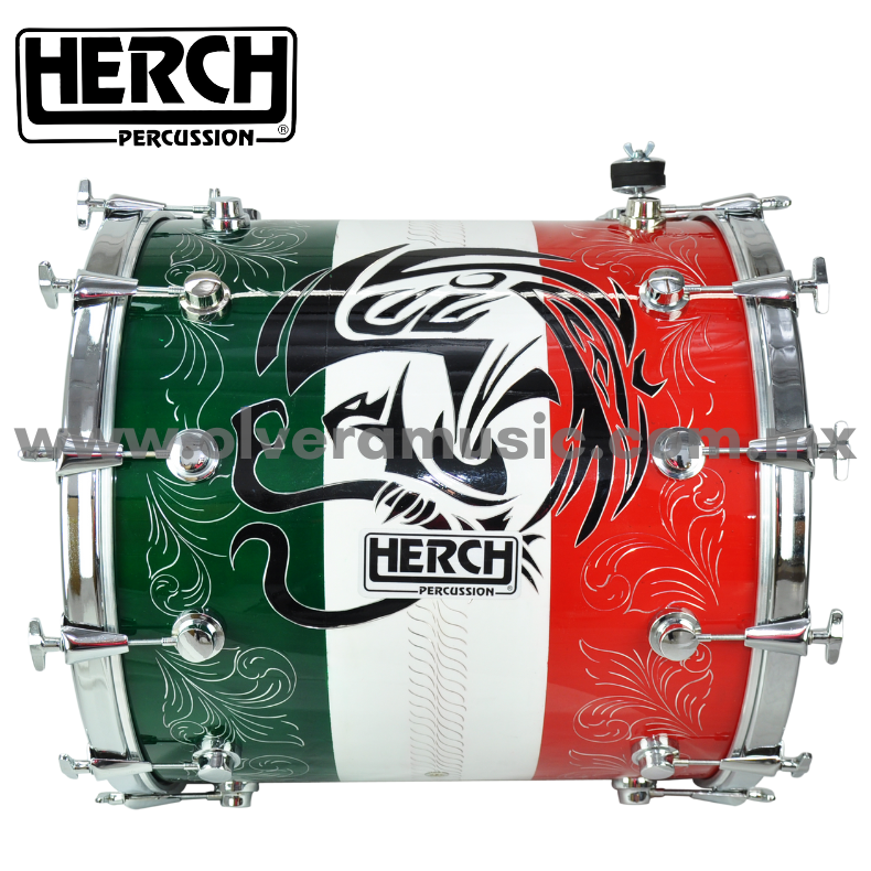 Herch Tambora Custom Mod. Bandera Tribal - PRODUCTO SOBRE PEDIDO