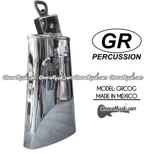 GR Percusión Cencerros Hechos en México (6″ / 8″ / 10″)